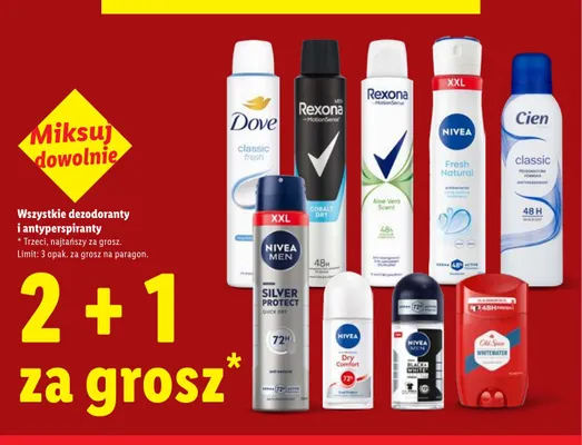 Antyperspirant Nivea Dry Comfort promocja w Lidl