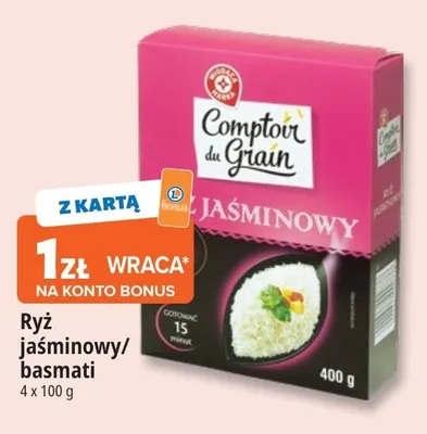 Ryż jaśminowy Comptoir du Grain promocja w Leclerc