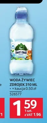 Woda Żywiec Zdrój Zdrojek promocja w Selgros