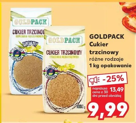 Cukier trzcinowy różne rodzaje promocja w Kaufland