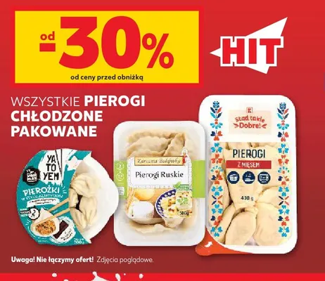 Pierogi chłodzone pakowane promocja w Kaufland