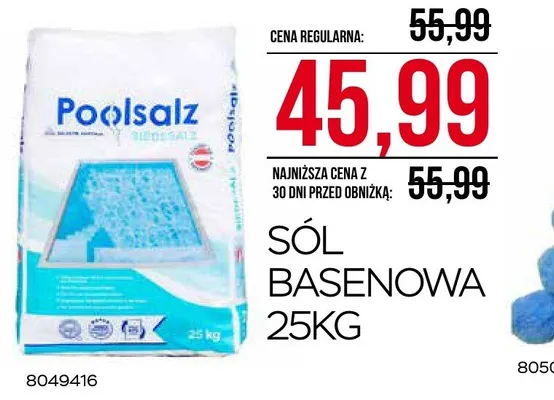 Sól basenowa Poolsalz promocja w Abra Meble