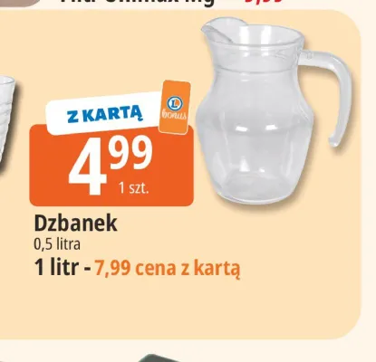 Dzbanek 0,5 l promocja w Leclerc