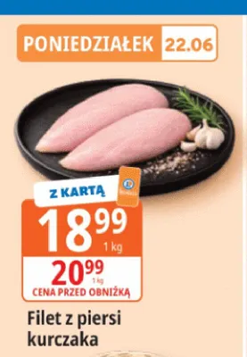 Filet z piersi kurczaka promocja w Leclerc