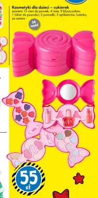 Kosmetyki dla dzieci cukierek promocja w Tedi