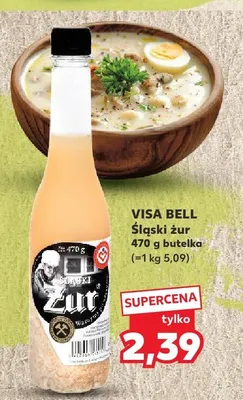 Śląski żur Visa Bell promocja w Kaufland