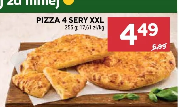 Pizza 4 sery XXL promocja w Stokrotka