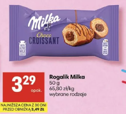 Rogalik Choco Croissant promocja w Delikatesy Centrum