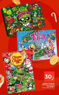 Kalendarz adwentowy Chupa Chups promocja w Dealz