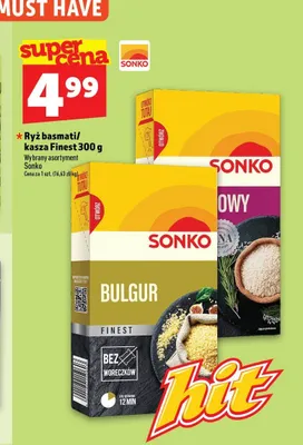 Kasza bulgur Finest Sonko promocja w TOPAZ