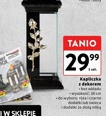 Kapliczka z dekorem promocja w Intermarche
