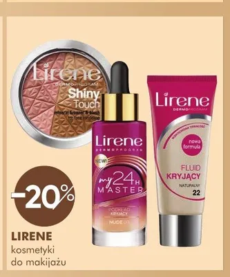 Kosmetyki do makijażu LIRENE promocja w Super-Pharm