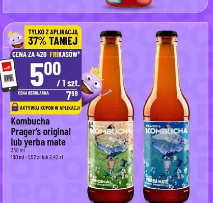Kombucha Prager's promocja w POLOmarket