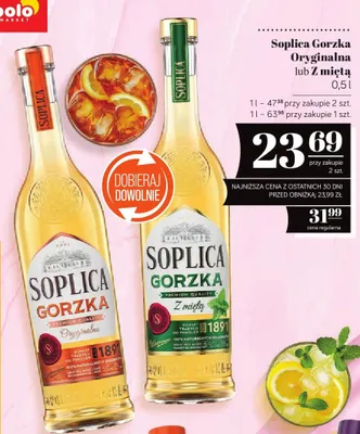 Likier Soplica Gorzka Oryginalna promocja w POLOmarket