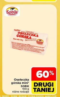 Osełeczka górska mini Sobik promocja w Carrefour Market