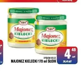 Majonez Kielecki Społem Kielce promocja w Tomi Markt