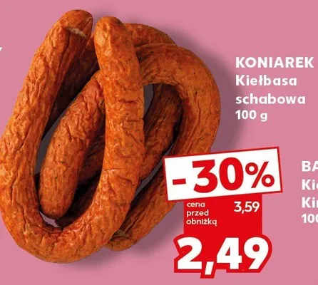 Kiełbasa schabowa promocja w Kaufland