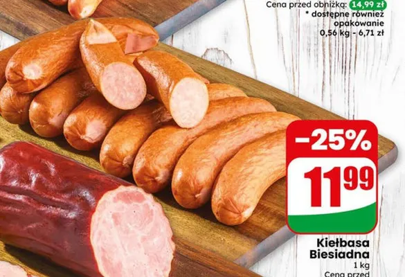 Kiełbasa beskidzka Agro rydzyna promocja w Dino