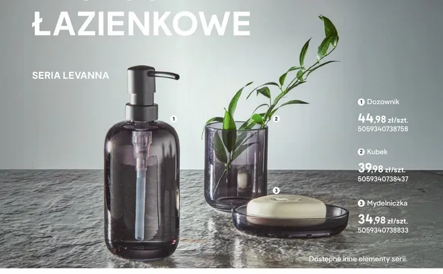 Mydelniczka GoodHome Levanna promocja w Castorama