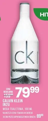 Perfumy Calvin Klein IN2U woda toaletowa 150 ml promocja w Drogerie Natura