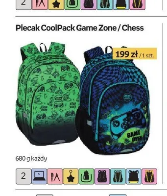 Plecak CoolPack Game Zone promocja w Empik