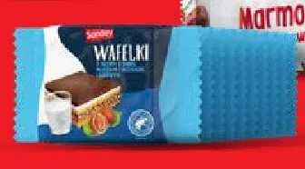Wafelki z kremem kakaowym w czekoladzie Sondey promocja w Lidl