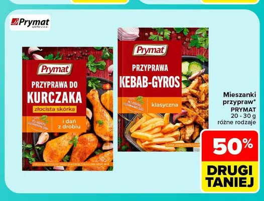 Mieszanki przypraw Prymat promocja w Carrefour