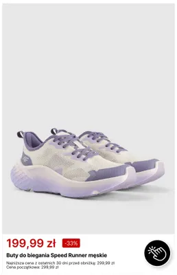 Buty do biegania Speed Runner męskie 4F promocja w 4F