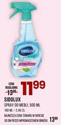 Spray do mebli promocja w Drogerie Natura