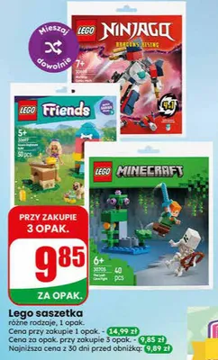 Lego saszetka promocja w Dino