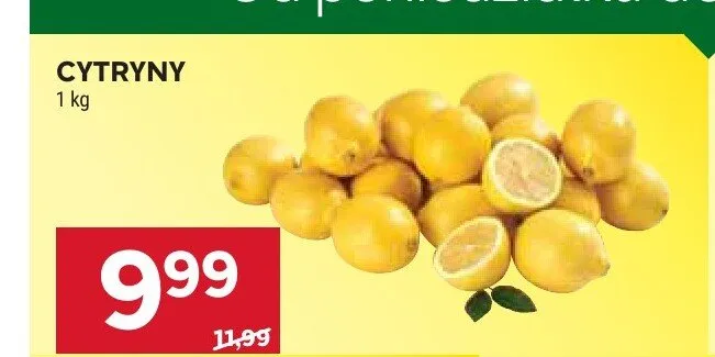 Cytryny promocja w Stokrotka