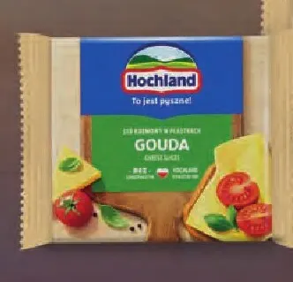 Ser kremowy w plastrach Gouda Hochland promocja w Intermarche