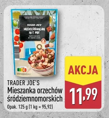 Mieszanka orzechów śródziemnomorskich Trader Joe's promocja w Aldi