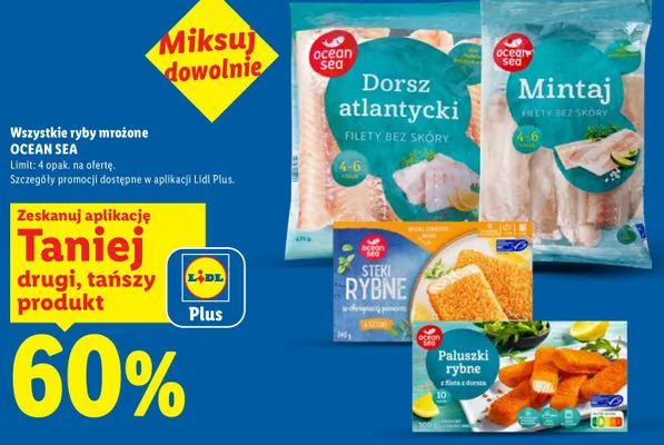 Wszystkie ryby mrożone promocja w Lidl