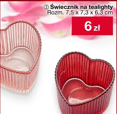 Świecznik na tealighty różne rodzaje promocja w Woolworth