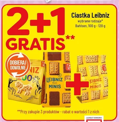 Ciastka leibniz promocja w POLOmarket