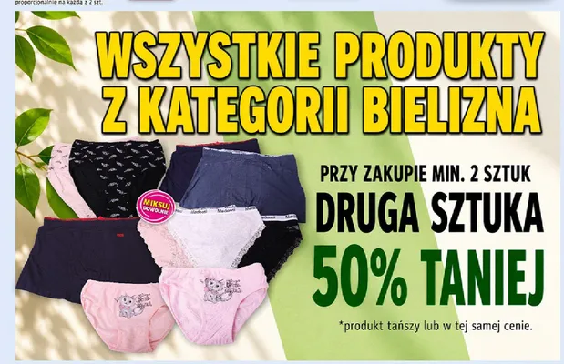 Produkty z kategorii bielizna promocja w Prim Market