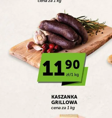 Kaszanka grillowa promocja w Groszek