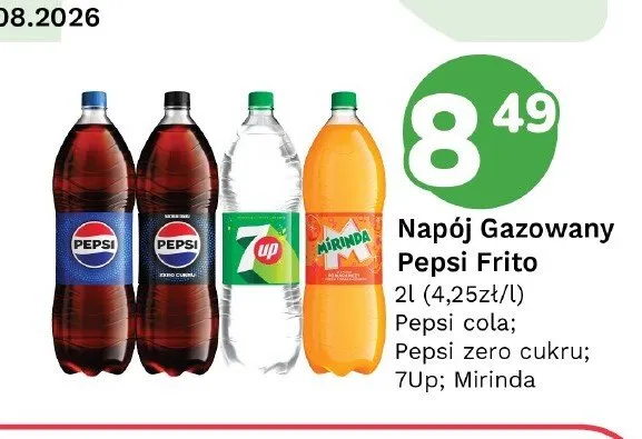 Napój gazowany Mirinda promocja w Limonka