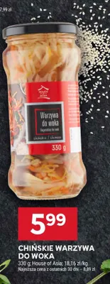 Chińskie warzywa do woka promocja w Stokrotka