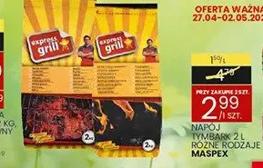 Napój 2l różne rodzaje promocja w Wafelek