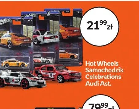 Samochodzik Hot Wheels Celebrations Audi promocja w Dzień Dziecka