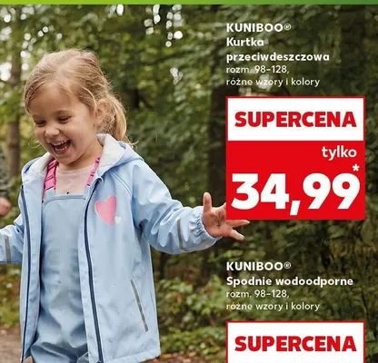 Kurtka przeciwdeszczowa, różne wzory i kolory promocja w Kaufland