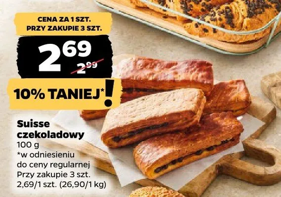 Suisse czekoladowy promocja w Netto