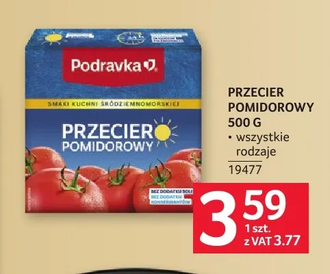 Przecier pomidorowy Podravka promocja w Selgros