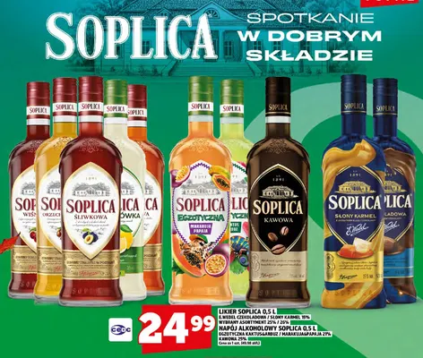 Likier Soplica E.Wedel słony karmel 15% promocja w TOPAZ