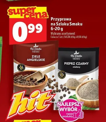 Przyprawa na Szlaku Smaku promocja w TOPAZ