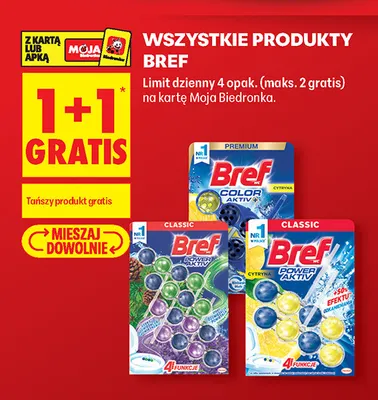 Produkty Bref promocja w Biedronka