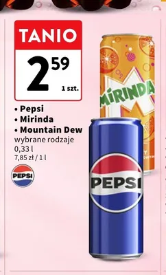 Napój gazowany Mirinda promocja w Intermarche