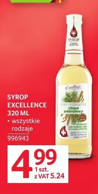 Syrop Excellence Układ oddechowy promocja w Selgros